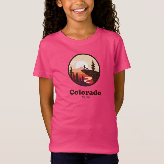 コロラド州 設立1876 女子用 Tシャツ (正面)