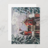 コロラド州 B & B フラット ホリデー カード (正面/裏面)