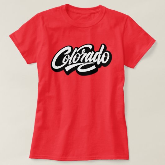 コロラド州 Tシャツ (デザイン正面)