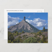 コロラド州Chimney Rock National Monument ポストカード (正面/裏面)