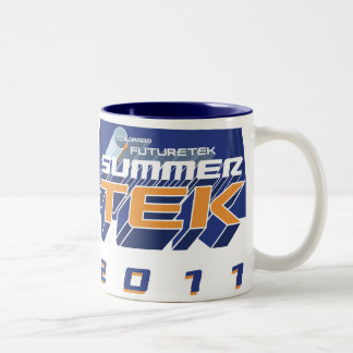 コロラド州Futuretek SummerTEK 2011のマグ ツートーンマグカップ