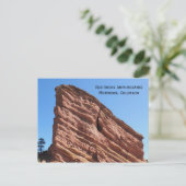 コロラド州Red Rocks Amphitheater Morrison ポストカード (スタンド正面)