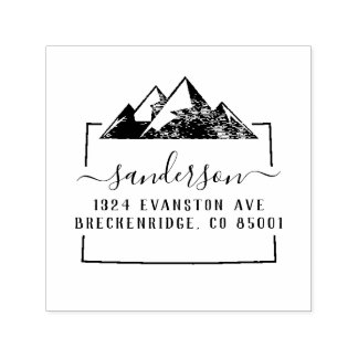 コロラド差出人住所スタンプセルフインキング セルフインキングスタンプ