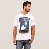 コロラド旅行ポスター コッパーマウンテン Tシャツ (正面フル)
