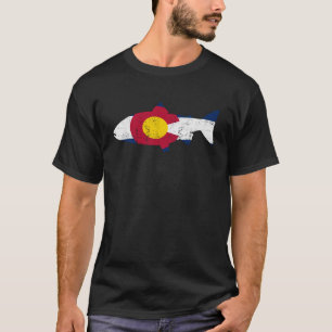 コロラド旗魚ヴィンテージマス Tシャツ