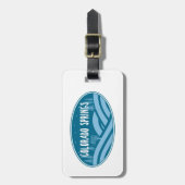 コロラド春アウトドア ラゲッジタグ (正面縦)