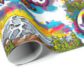 コロラド春ズコロラドパイクピークマウンテン ラッピングペーパー (ロールコーナー)