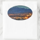 コロラド春ライト 楕円形シール (バッグ)