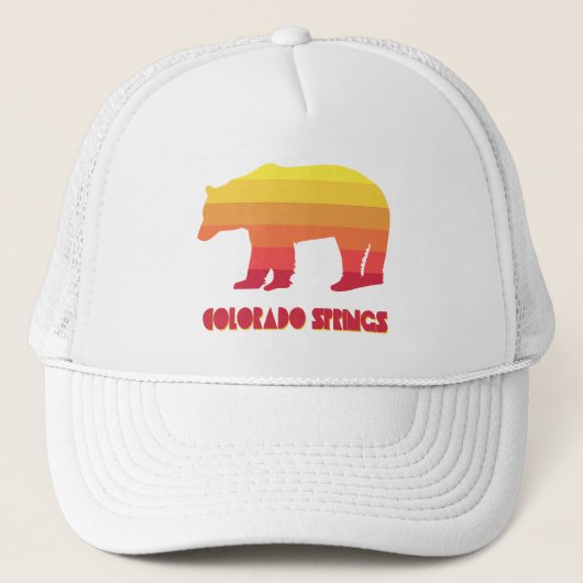 コロラド春レインボーベア キャップ (正面)