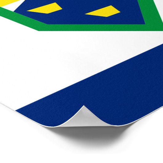 コロラド春州旗 ポスター (角)