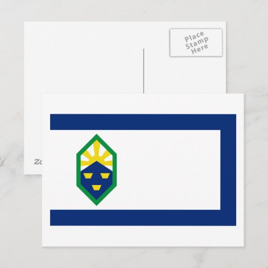 コロラド春州旗 ポストカード (正面/裏面)