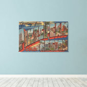 コロラド春、コロラド州 – パイクピーク キャンバスプリント (インサイチュ (ウッドフロア))