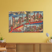 コロラド春、コロラド州 – パイクピーク キャンバスプリント (インサイチュ (リビング))