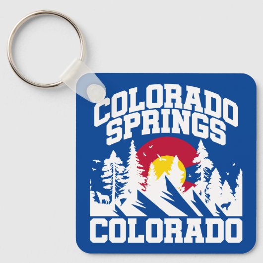 コロラド春、コロラド キーホルダー (正面)