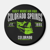 コロラド春 マグネット (正面)