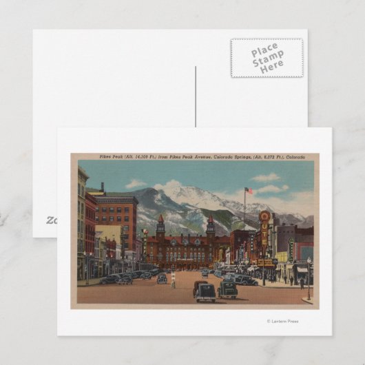 コロラド春(CO) ポストカード (正面/裏面)