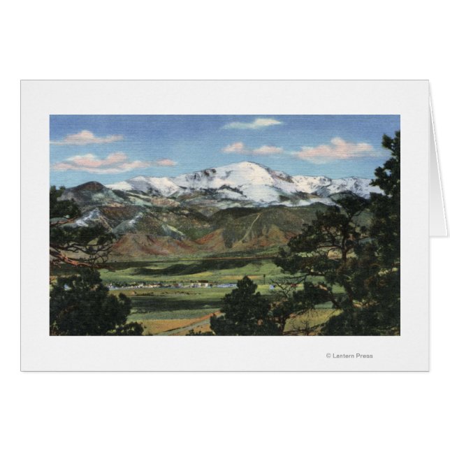 コロラド春, CO - Pikes Peak (正面横)