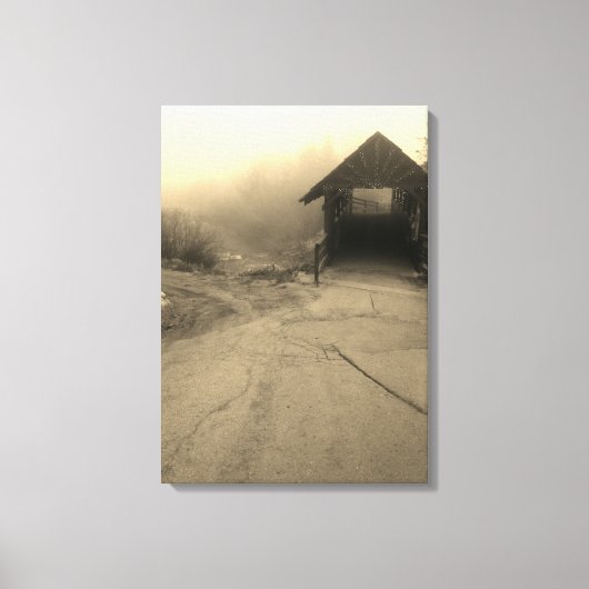 コロラド歩く橋 キャンバスプリント (正面)