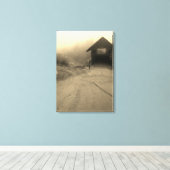 コロラド歩く橋 キャンバスプリント (インサイチュ (ウッドフロア))