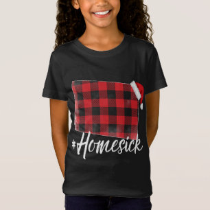 コロラド水牛プレイド#HomesickクリスマスサンタH Tシャツ