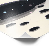 コロラド澄ん州クリークのスキーポスター。 フォトプリント            (角)