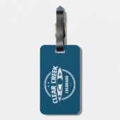 コロラド澄ん州,クリーク ラゲッジタグ (裏面縦)