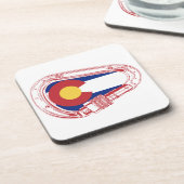 コロラド登山カラビナー コースター (左側)