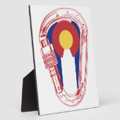 コロラド登山カラビナー フォトプラーク (側面)