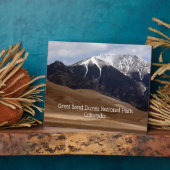 コロラド素晴らしサンドデュネスナショナルパークサミナリーP フォトプラーク (側面)