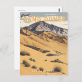 コロラド素晴らし州サンドダネス国立公園 ポストカード (正面/裏面)