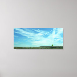 コロラド素晴らし州プレインズロード キャンバスプリント