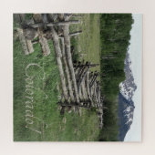 コロラド素朴フェンス&サンフアン山脈 ジグソーパズル (横)