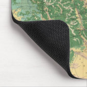 コロラド経済地図 マウスパッド (コーナー)