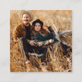 コロラド結婚パスポートQR エンクロージャーカード (裏面)