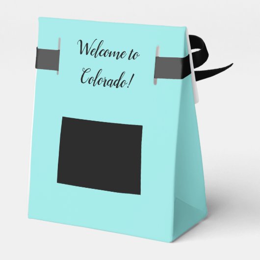 コロラド結婚州へようこそFavorites Box,州マップ フェイバーボックス (裏面サイド)