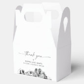 コロラド結婚春ズパーソナライズされたビーボックス フェイバーボックス (オープン)