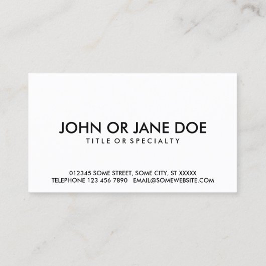 コロラド調髪蝶 名刺 (裏面)