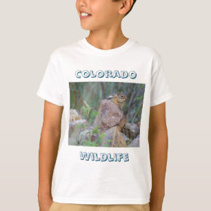 コロラド野生生物:チプムンク Tシャツ