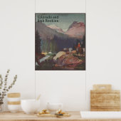 コロラド鉄道の宣伝ポスター ポスター (キッチン)