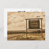 コロラド離れ州のカラフル ポストカード (正面/裏面)