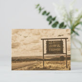 コロラド離れ州のカラフル 招待状 (スタンド正面)