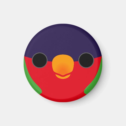 コロラド顔 マグネット (正面)