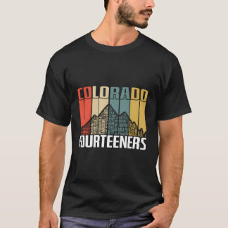 コロラド14Ersハイキングフォーナーズ Tシャツ