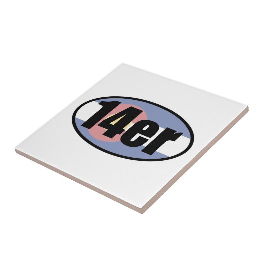 コロラド14ers タイル (側面)