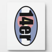 コロラド14ers フォトプラーク (正面)