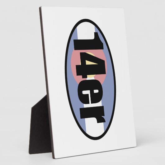 コロラド14ers フォトプラーク (側面)