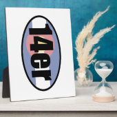 コロラド14ers フォトプラーク (側面)