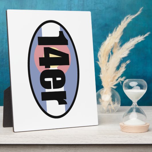 コロラド14ers フォトプラーク (側面)