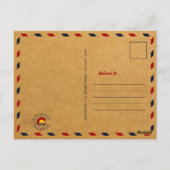 コロラド14ers Fourteersヴィンテージマウンテンクライム ポストカード (裏面)