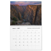 コロラド2025ウォールカレンダー カレンダー (3月 2027)